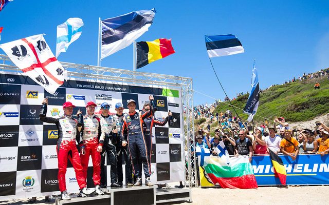 Hyundai Motorsport schließt Rallye Sardinien mit Podestplatz ab